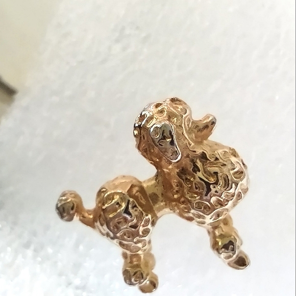 Gold Poodle Tac Pin - Picture 7 of 10